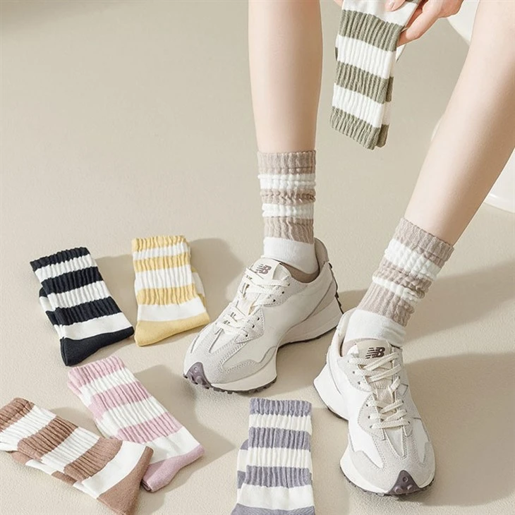 Designer Custom High Quality Stripe Socks