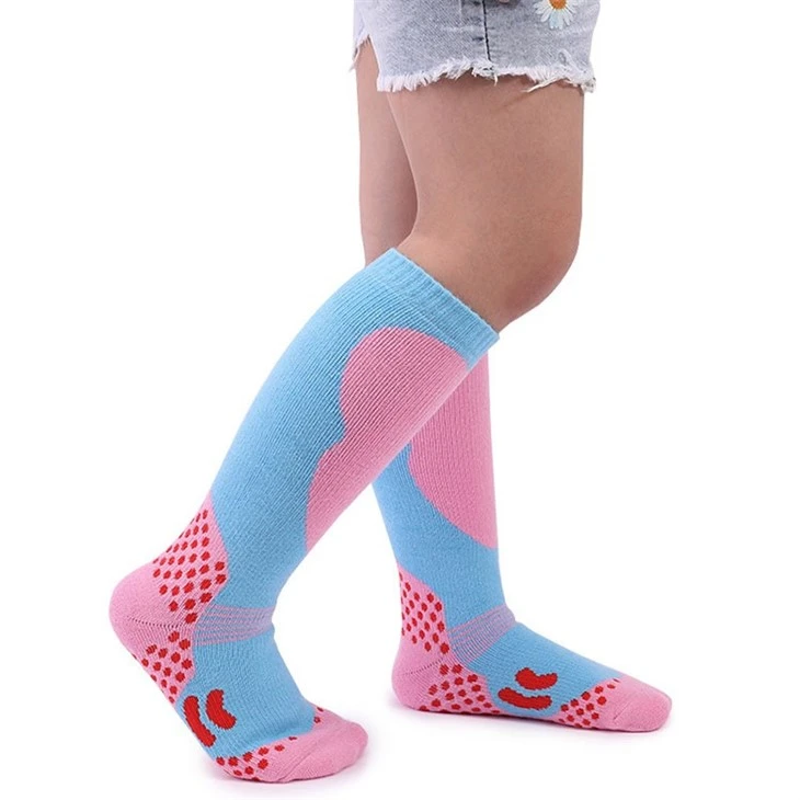 Knee High Cotton Thick Ski Long Sports Socks